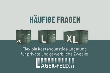Häufige Fragen im Container Büro Carport Lager-Feld Lebring bei Graz